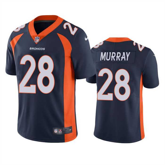Men & Women & Youth Denver Broncos #28 Latavius Murray Navy Vapor Untouchable Stitched Jersey